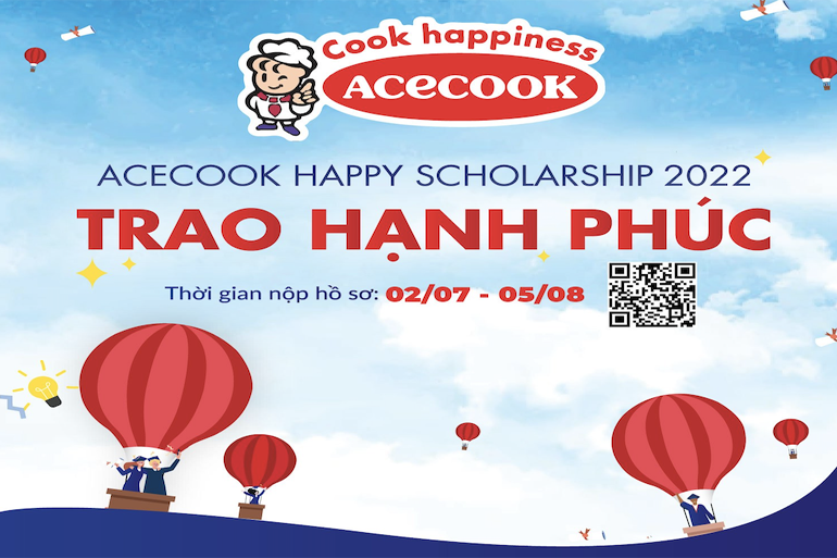 HỌC BỔNG ACECOOK HAPPY SCHOLARSHIP 2022