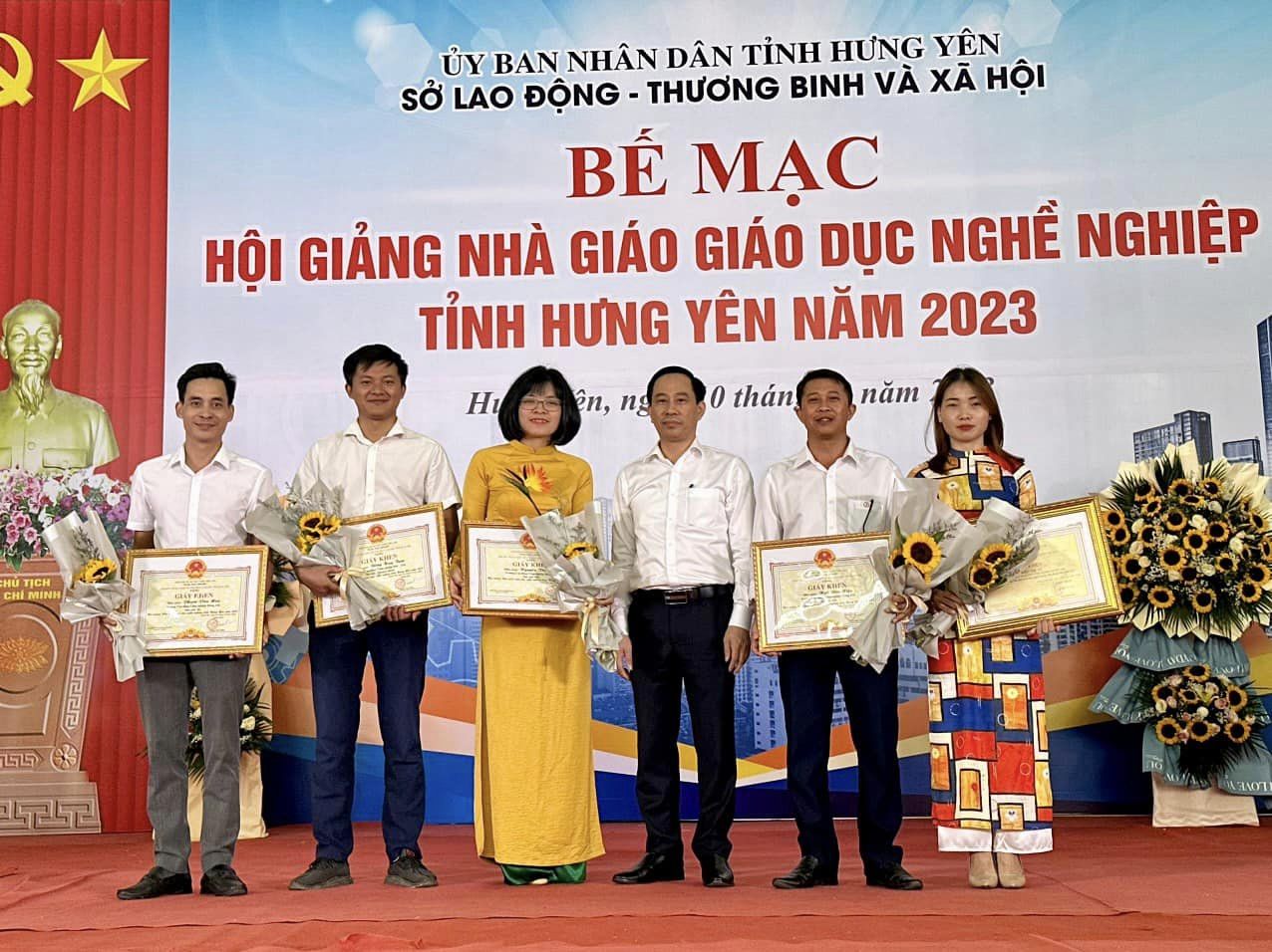 Trường Cao đẳng Công nghiệp Hưng Yên đạt thành tích cao trong Hội giảng nhà giáo giáo dục nghề nghiệp tỉnh Hưng Yên năm 2023